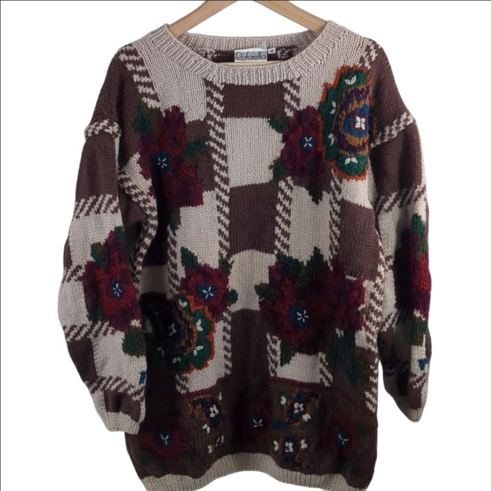 Rafaella Vintage Pullover Knit Sweater Size Medium